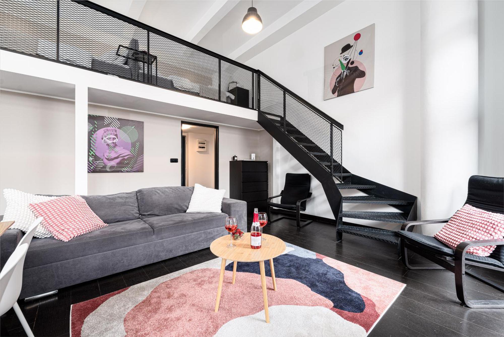 Apartments With Large Balcony, Parking Prag Dış mekan fotoğraf
